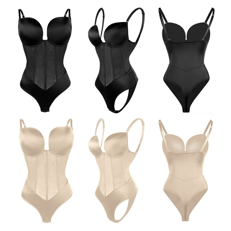 Shapewear Bodysuit Firm - Women's Body Shaper Compression Bodysuit One