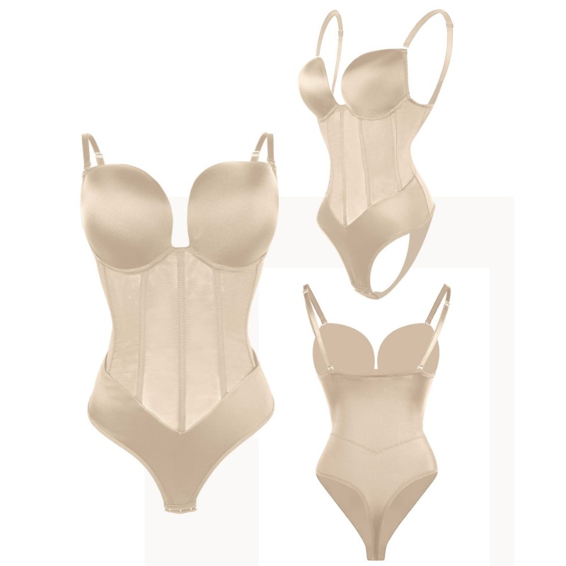 Women's Body Shaper Compressio - Shapewear Bodysuit Firm ulasan dan harga